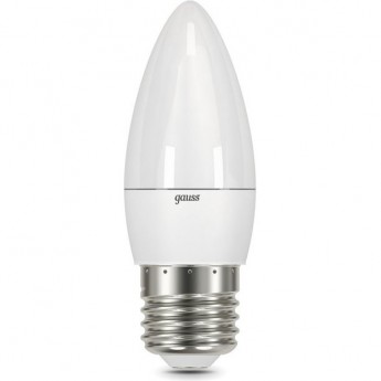 Лампа GAUSS BLACK Свеча 9.5W 950LM 6500К E27 LED 1/10/50 Лампа GAUSS BLACK Свеча 9.5W 950LM 6500К E27 LED 1/10/50