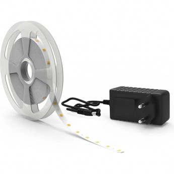 Лента GAUSS BASIC в комплекте LED 2835/60 12V 6W/m 600lm/m 4000K 8mm IP65 5m