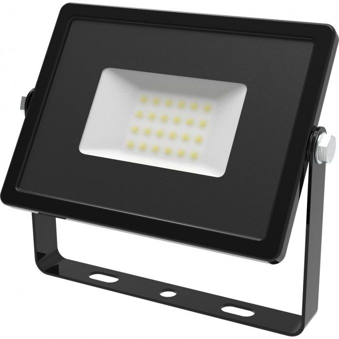 Прожектор светодиодный GAUSS ELEMENTARY 20W 1400LM IP65 зеленого свечения черный корпус 613100620