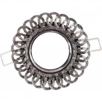 Светильник GAUSS ANTIQUE CA042 Круг. Серебро/Черный Gu5.3 1/40 Светильник GAUSS ANTIQUE CA042 Круг. Серебро/Черный Gu5.3 1/40