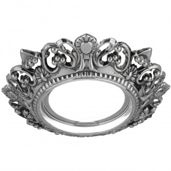 Светильник GAUSS ANTIQUE CA051 Круг. Серебро/Черный Gu5.3 1/40 Светильник GAUSS ANTIQUE CA051 Круг. Серебро/Черный Gu5.3 1/40