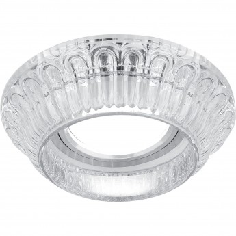 Светильник GAUSS GLASS CR051 Кристалл/Хром, Gu5.3 1/30 Светильник GAUSS GLASS CR051 Кристалл/Хром, Gu5.3 1/30