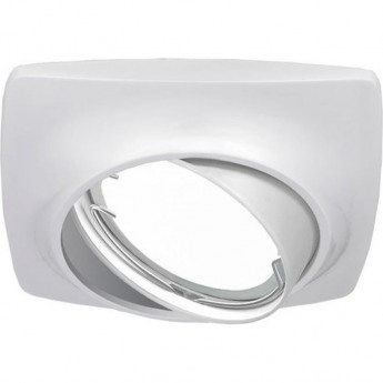 Светильник GAUSS METAL EXCLUSIVE CA069 Круг. Белый перламутр, Gu5.3 Светильник GAUSS METAL EXCLUSIVE CA069 Круг. Белый перламутр, Gu5.3