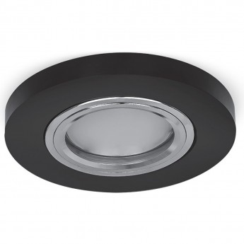 Светильник GAUSS MIRROR RR001 круглый Кристалл GU5.3 1/50 (черный/хром) Светильник GAUSS MIRROR RR001 круглый Кристалл GU5.3 1/50 (черный/хром)