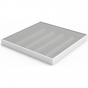 Светильник офисный GAUSS MIR 3700lm 588*588*50мм Грильято призма планки с БАП LED 1/1 Светильник офисный GAUSS MIR 3700lm 588*588*50мм Грильято призма планки с БАП LED 1/1