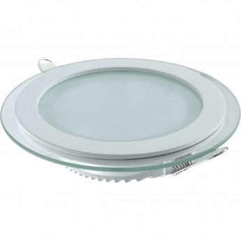 Светильник светодиодный GAUSS 18W 1480lm 4100K IP20 с декоративным стеклом Светильник светодиодный GAUSS 18W 1480lm 4100K IP20 с декоративным стеклом