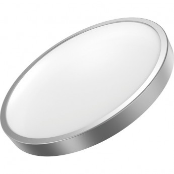 Светильник светодиодный GAUSS накладной 24Вт 2700K 1650лм IP20 круглый (серебряный) Светильник светодиодный GAUSS накладной 24Вт 2700K 1650лм IP20 круглый (серебряный)